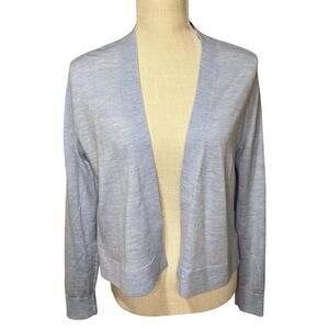 Banana Republic 100% Merino Wool Cropped Open-Front Cardigan sz. MED